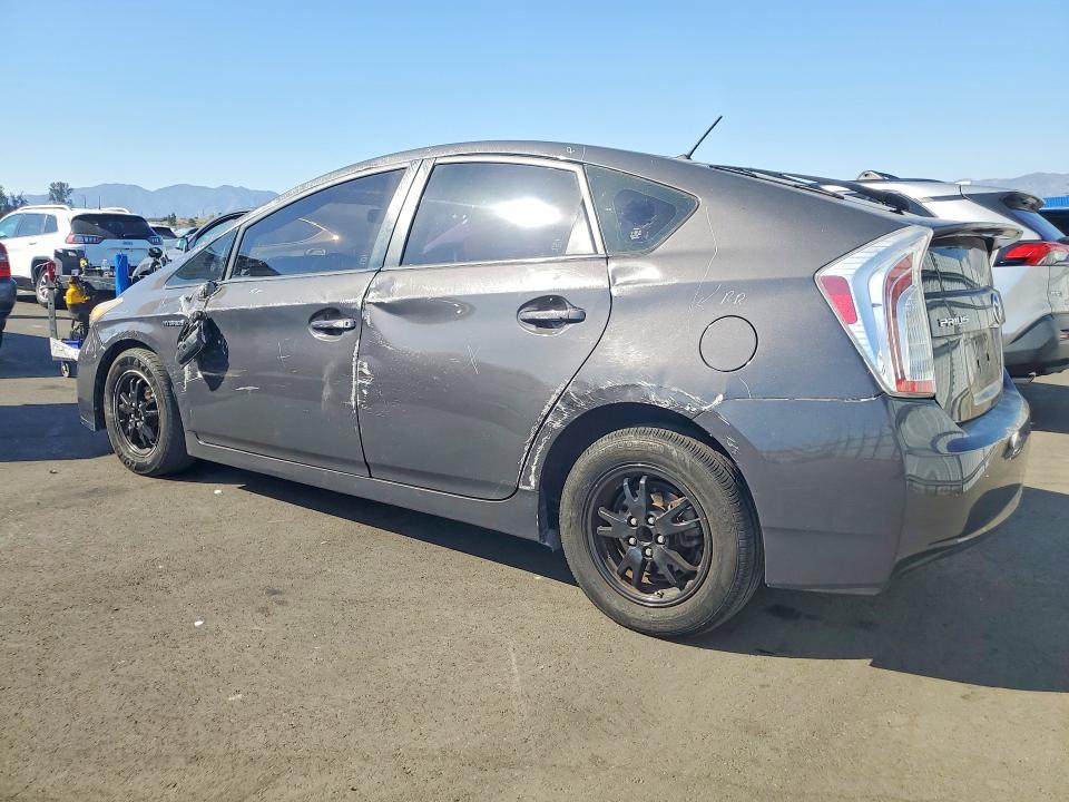 2012 Toyota Prius VIN JTDKN3DUXC1609099 COPART salvage auction — FRONT END, Ca - Salvage Certificate, sold $900 on 2026-07-27 (photo 2)