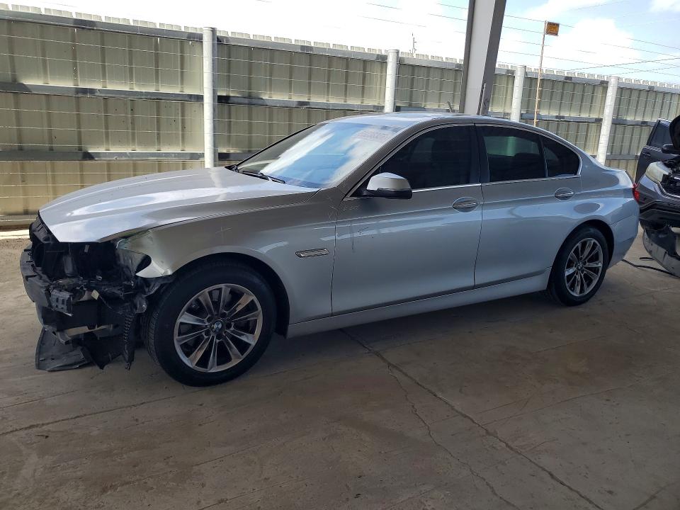 2014 BMW 5er VIN WBA5A5C51ED500267 COPART salvage auction — FRONT END, Fl - Cert Of Title Slvg Rebuildable, sold $1,400 on 2026-07-22 (photo 1)