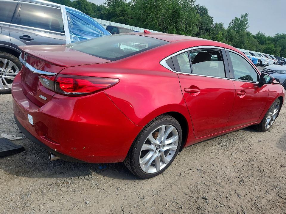 2014 Mazda 6 VIN JM1GJ1W61E1162394 COPART salvage auction — FRONT END, Ma - Cert Of Title-Reconstrctd Coll, sold $125 on 2026-07-29 (photo 3)