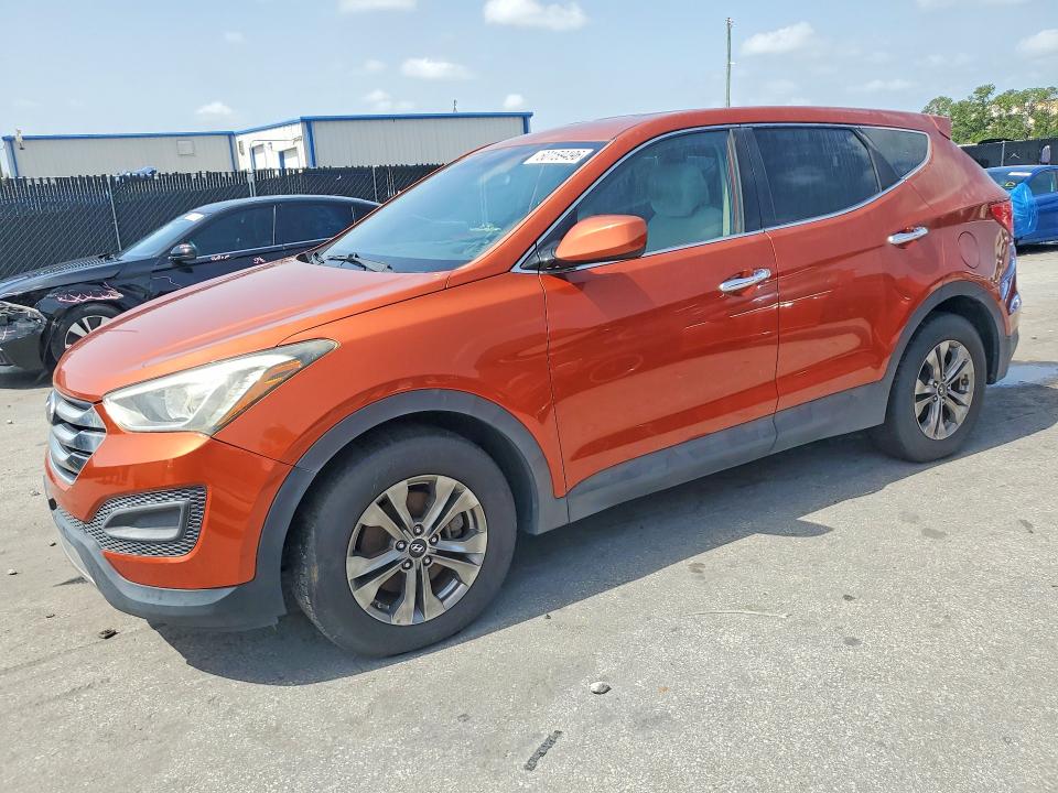 2016 Hyundai Santa fe VIN 5XYZT3LB7GG345026 COPART salvage auction — MINOR DENT/SCRATCHES, FL - CERTIFICATE OF TITLE, sold $1,400 on 2026-07-14 (photo 1)