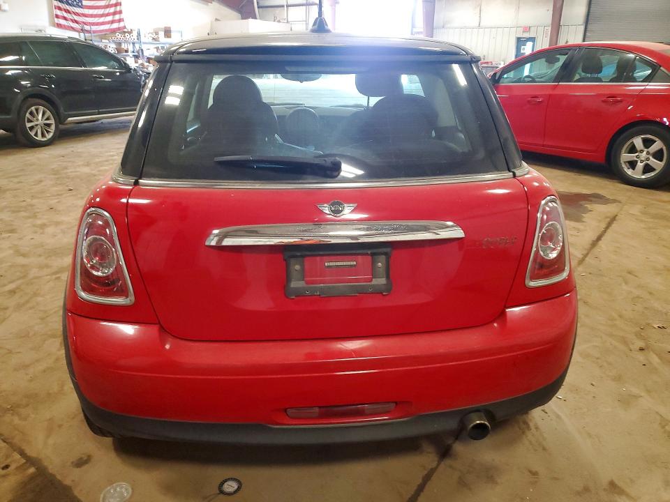 2011 Mini Cooper VIN WMWSU3C58BT098537 COPART salvage auction — FRONT END, Mi - Certificate Of Title, sold $1,000 on 2026-08-08 (photo 6)