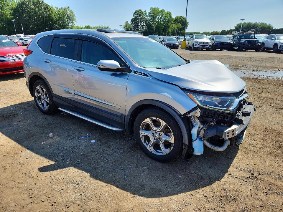 2018 Honda Cr-v VIN 7FARW1H8XJE018518 COPART salvage auction — FRONT END, Ct - Certificate Of Title (P), sold $7,000 on 2026-07-30 (photo 4)