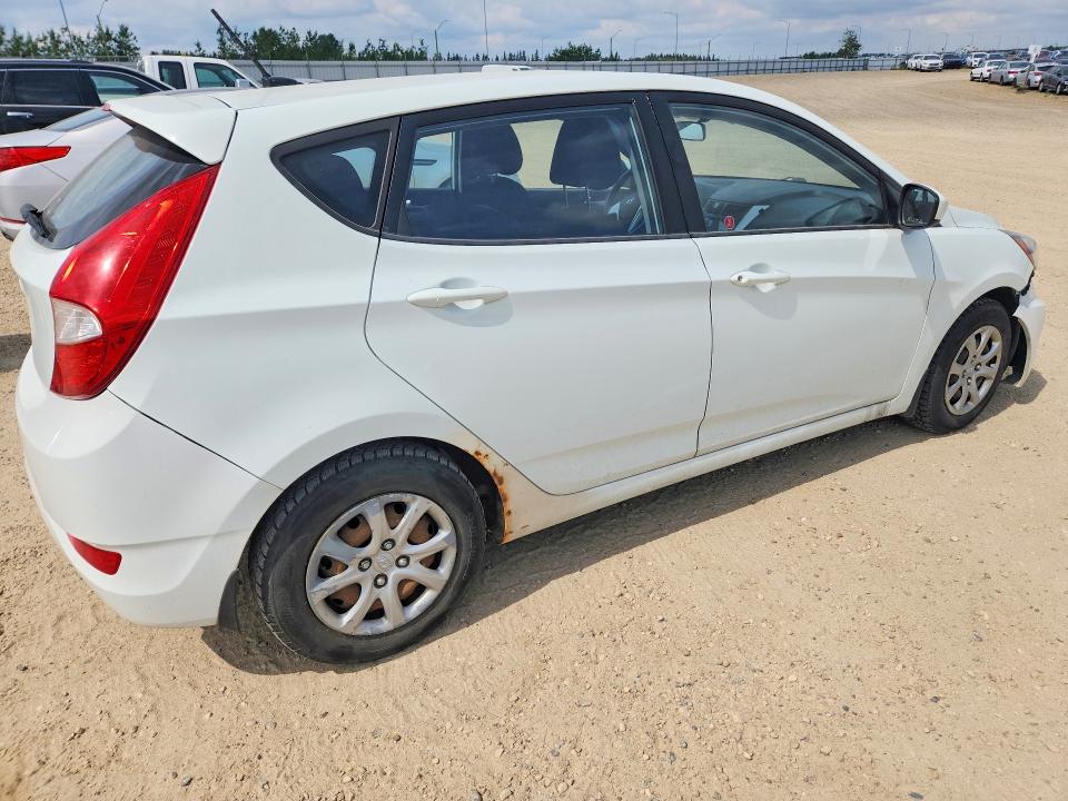 2012 Hyundai Accent VIN KMHCT5AE1CU014624 COPART salvage auction — SIDE, Ab - Bos - Salvage, sold $825 on 2026-07-16 (photo 3)
