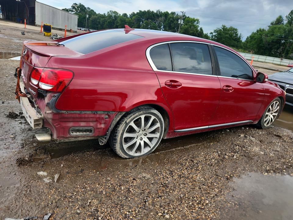 2008 Lexus Gs 350 VIN JTHBE96S080032898 COPART salvage auction — REAR END, LA - CERT OF TITLE-SALVAGE (P), sold $450 on 2026-07-31 (photo 3)