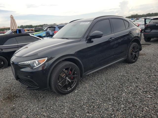 2019 Alfa romeo Stelvio VIN ZASPAJAN7K7C41132 COPART salvage auction — REAR END, Fl - Cert Of Title Slvg Rebuildable, sold $4,600 on 2026-08-14 (photo 1)