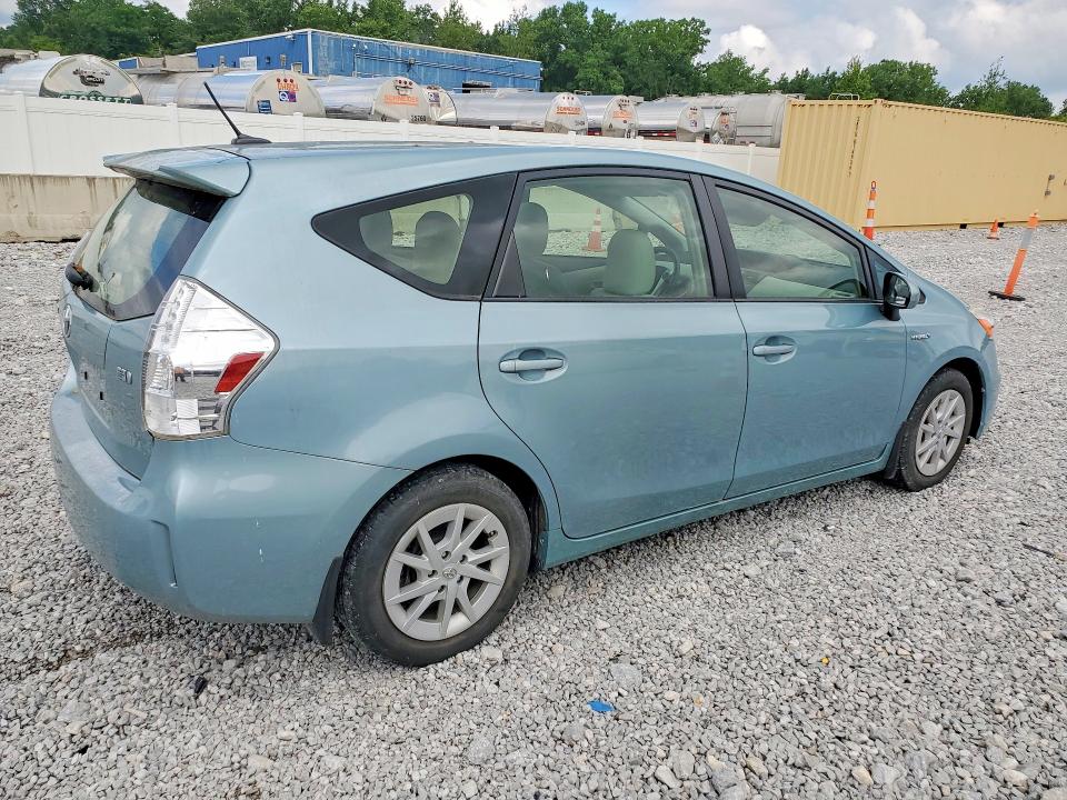 2014 Toyota Prius VIN JTDZN3EU9EJ008086 COPART salvage auction — MECHANICAL, Oh - Certificate Of Title, sold $3,250 on 2026-07-28 (photo 3)