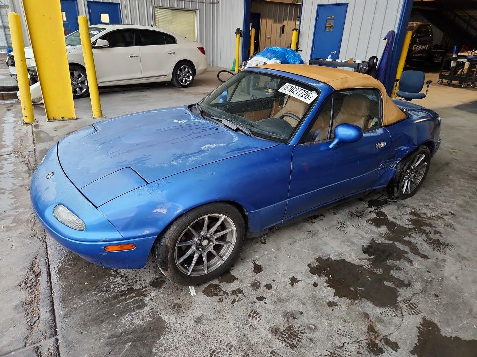 1994 Mazda Mx-5 miata VIN JM1NA3532R0507972 COPART salvage auction — SIDE, AZ - CERT OF TITLE - SALVAGE, sold $875 on 2026-07-24 (photo 1)