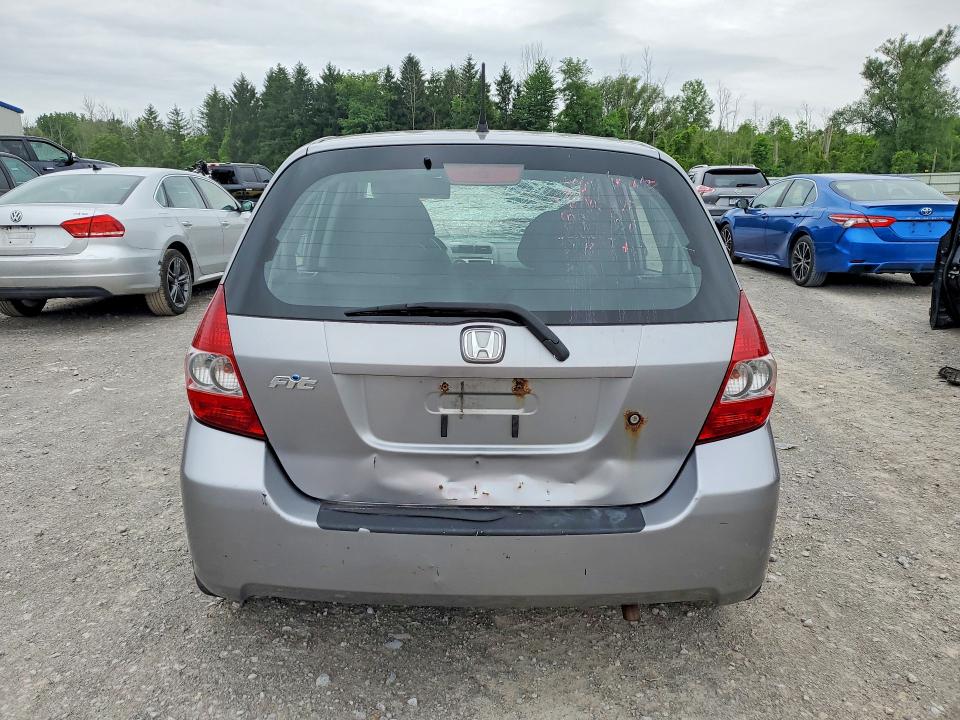2008 Honda Fit VIN JHMGD37488S005491 COPART salvage auction — ROOF, Ny - Mv-907A Salvage Certificate, sold $225 on 2026-07-20 (photo 6)