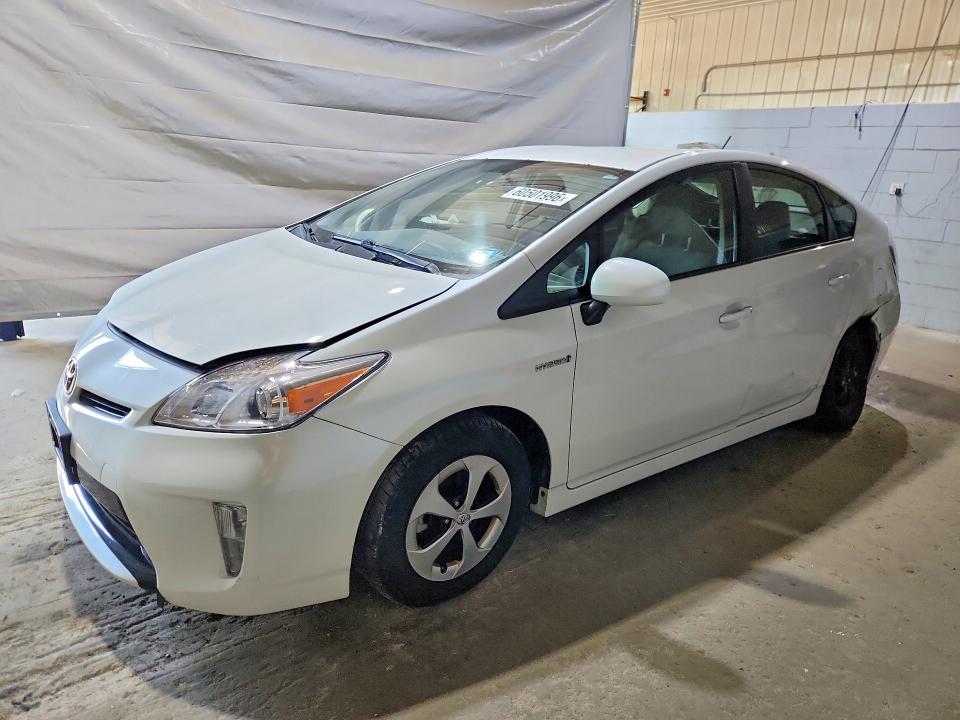 2014 Toyota Prius VIN JTDKN3DU8E0360326 COPART salvage auction — SIDE, NH - CERTIFICATE OF TITLE, sold $2,150 on 2026-07-14 (photo 1)