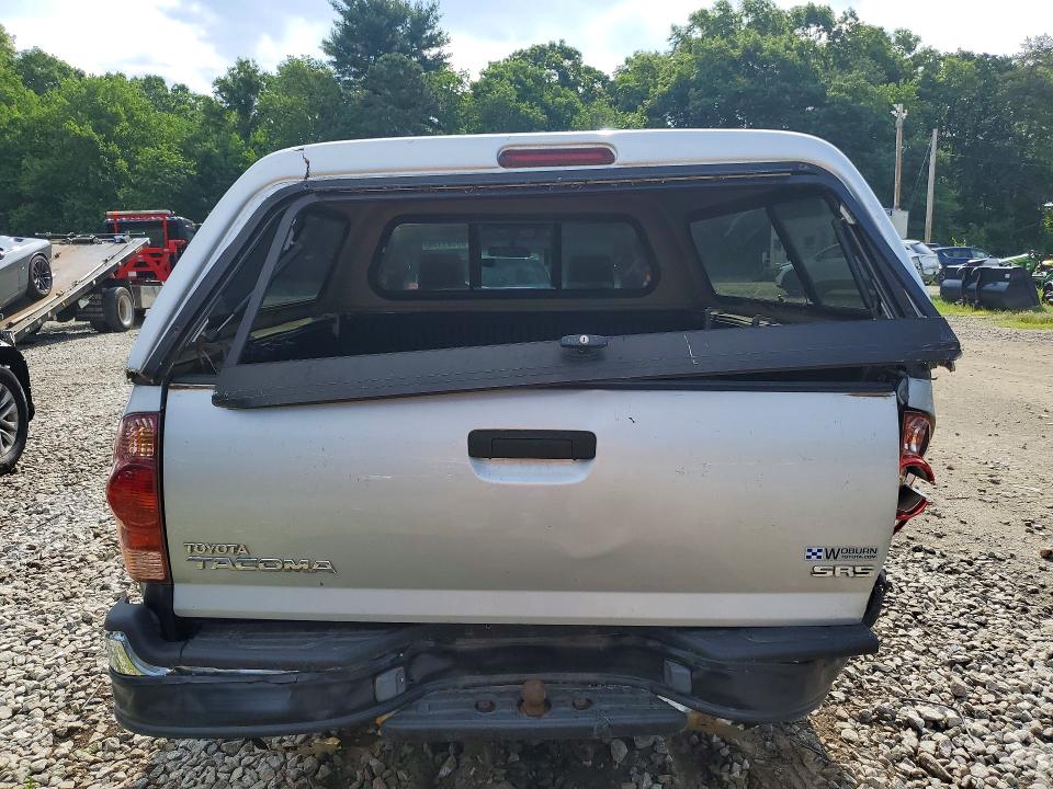 2006 Toyota Tacoma VIN 5TETX22N66Z162964 COPART salvage auction — REAR END, Ma - Certificate Of Title, sold $3,350 on 2026-07-30 (photo 6)