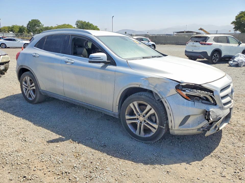 2015 Mercedes-benz Gla-klasse VIN WDCTG4GB7FJ053637 COPART salvage auction — FRONT END, Ca - Lien Papers-Salvage Or Ac, sold $575 on 2026-08-04 (photo 4)