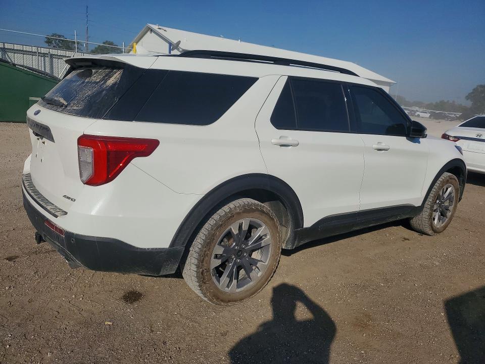 2023 Ford Explorer VIN 1FMSK8DH0PGA06492 COPART salvage auction — HAIL, Mo - Salvage Certificate Of Title, sold $14,200 on 2026-08-21 (photo 3)