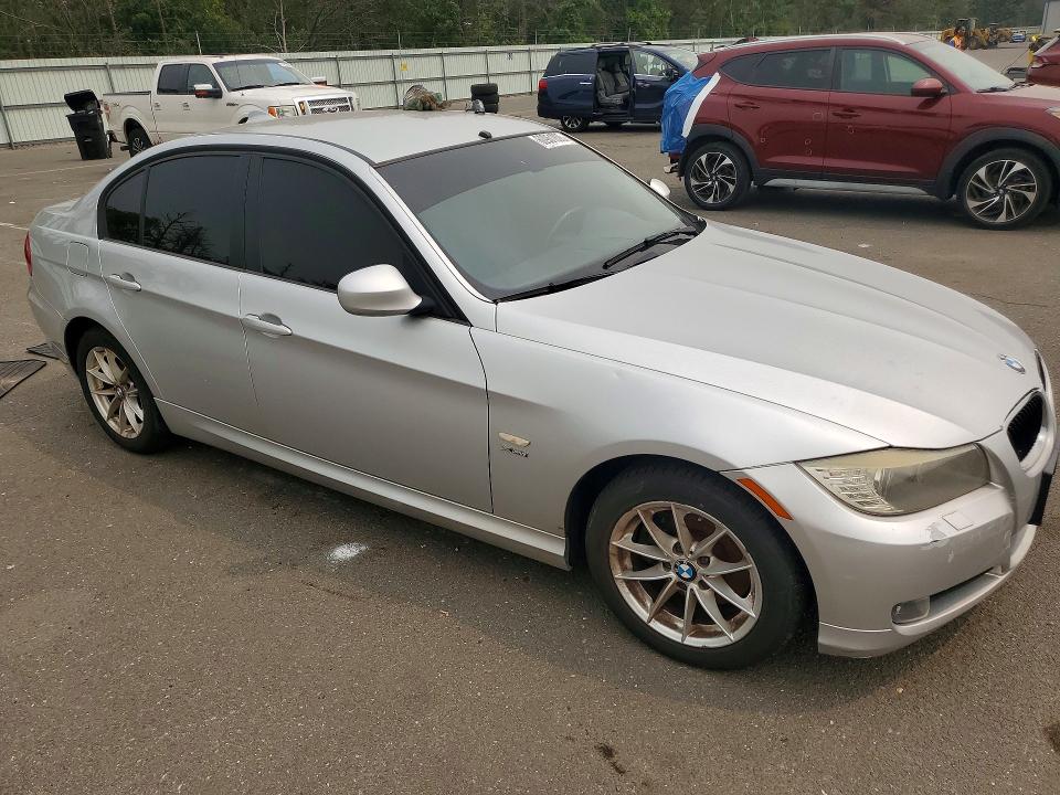 2010 BMW 3 series VIN WBAPK5C52AA810607 COPART salvage auction — VANDALISM, NY - MV-907A SALVAGE CERTIFICATE, sold $80 on 2026-07-27 (photo 4)
