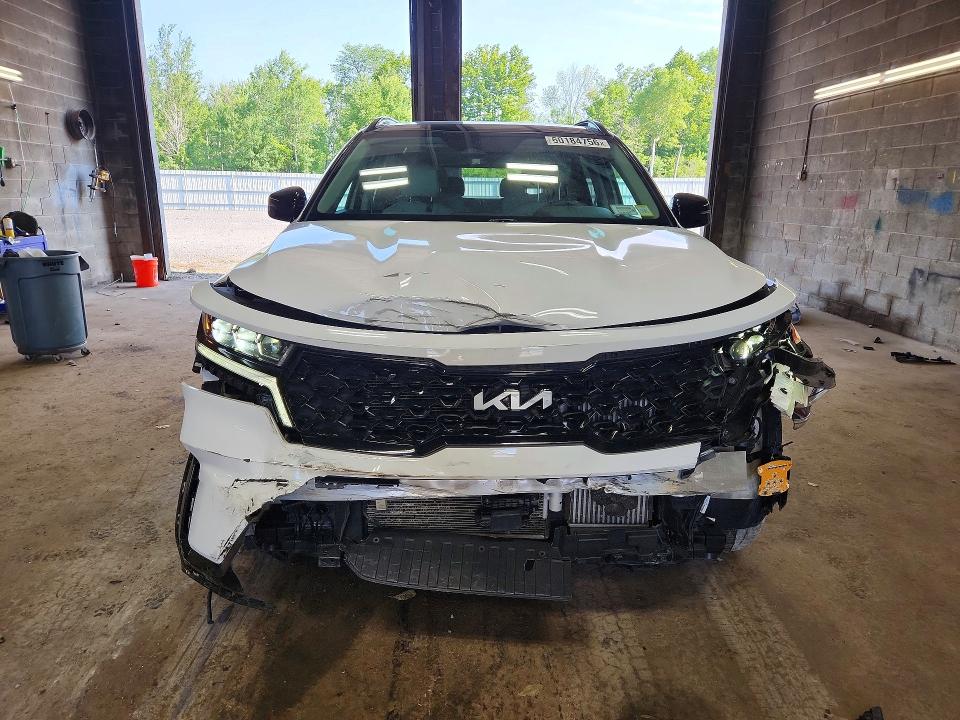 2023 Kia Sorento VIN 5XYRKDLF0PG246303 COPART salvage auction — FRONT END, Salvage Title, sold $9,200 on 2026-08-24 (photo 5)