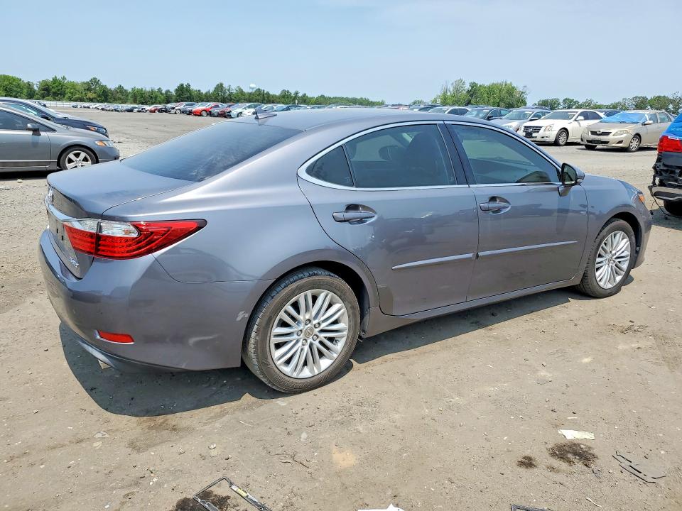 2014 Lexus ES VIN JTHBK1GGXE2132513 COPART salvage auction — WATER/FLOOD, Va - Cert Of Title-Flood, sold $2,400 on 2026-07-29 (photo 3)