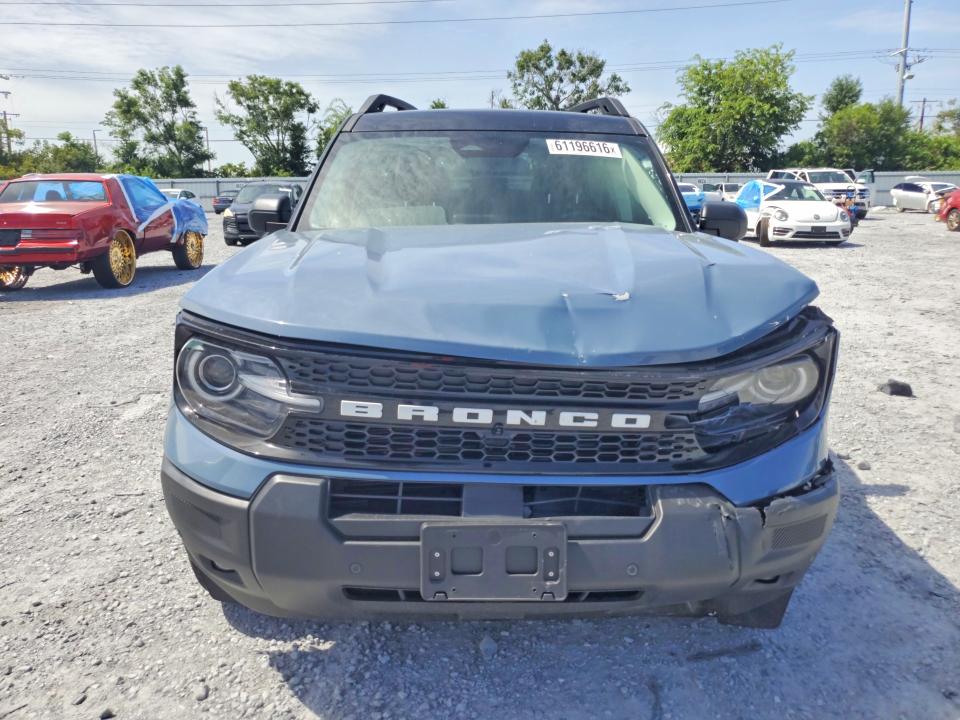 2025 Ford Bronco VIN 3FMCR9CN5SRF48864 COPART salvage auction — FRONT END, MD - CERT OF SALVAGE < 75% DAMAGE, sold $8,700 on 2026-09-18 (photo 5)