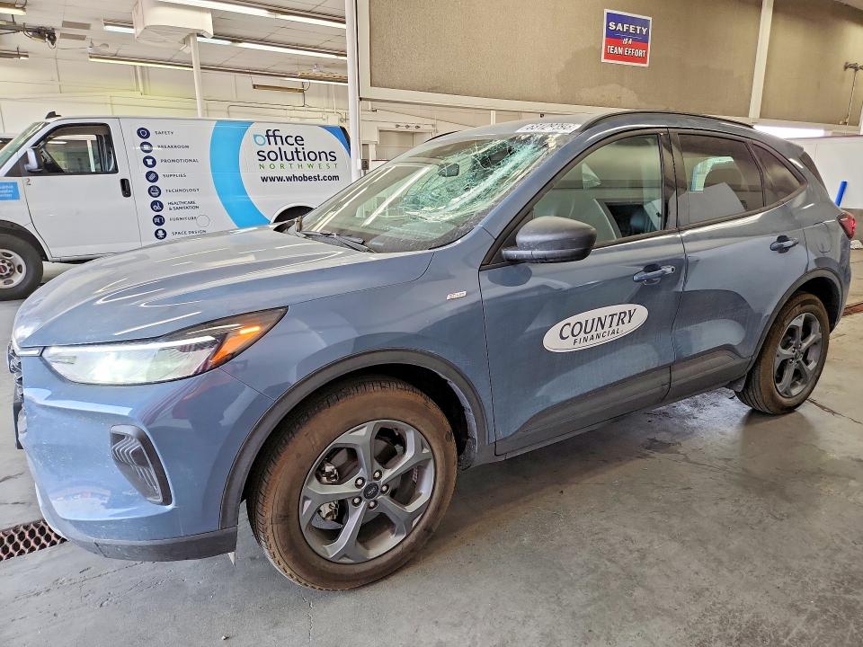 2025 Ford Escape VIN 1FMCU9MN6SUB07718 COPART salvage auction — FRONT END, Salvage Title, sold $10,700 on 2026-08-21 (photo 1)