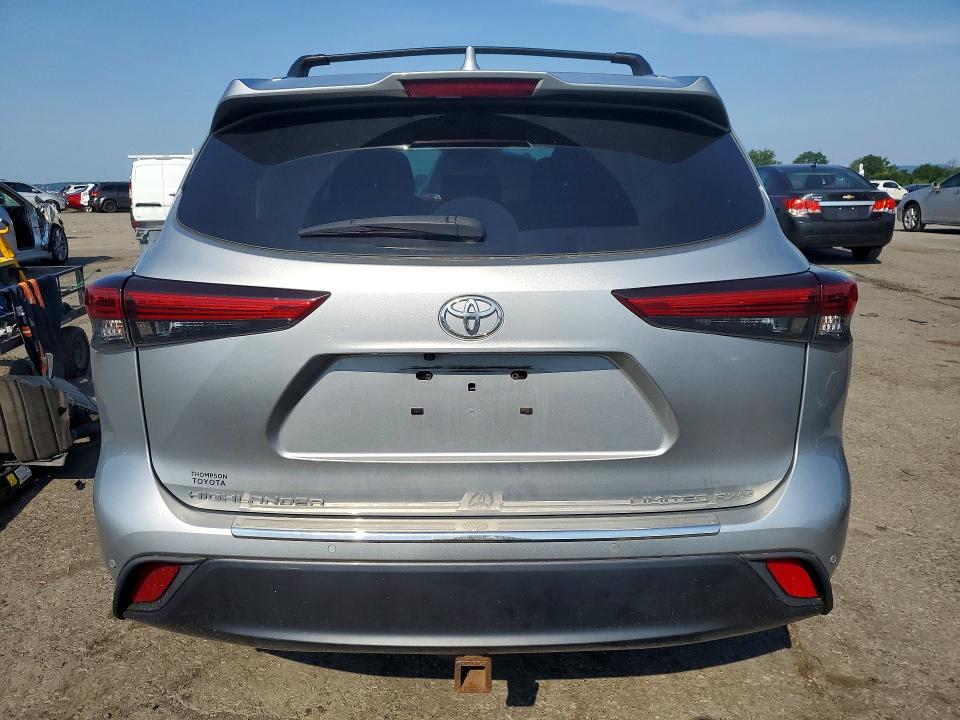 2020 Toyota Highlander VIN 5TDDZRBH4LS009946 COPART salvage auction — FRONT END, PA - CERTIFICATE OF SALVAGE, sold $8,000 on 2026-07-28 (photo 6)