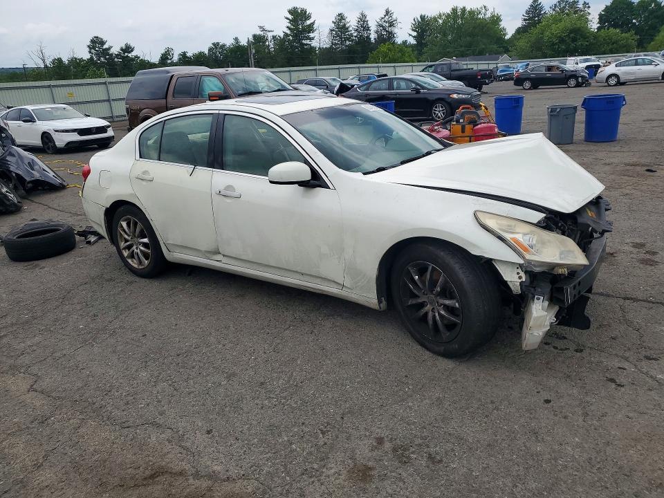 2008 Infi G35 VIN JNKBV61E78M221766 COPART salvage auction — FRONT END, PA - CERTIFICATE OF SALVAGE, sold $400 on 2026-07-17 (photo 4)