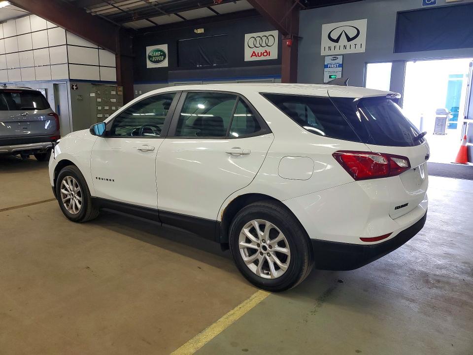 2020 Chevrolet Equinox VIN 3GNAXHEV2LS543535 COPART salvage auction — FRONT END, Va - Certificate Of Title, sold $4,050 on 2026-07-27 (photo 2)