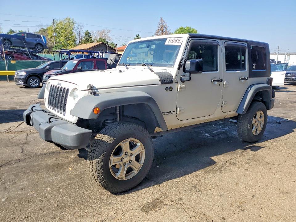 2016 Jeep Wrangler unlimited VIN 1C4BJWDG1GL109897 COPART salvage auction — MINOR DENT/SCRATCHES, Co - Dis/Dlr/Exp Only Clean Title, sold $3,350 on 2026-07-30 (photo 1)