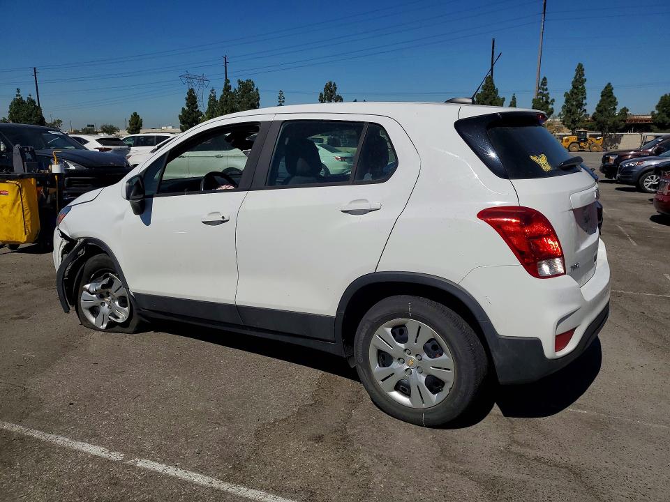 2018 Chevrolet Trax VIN KL7CJKSB6JB608192 COPART salvage auction — FRONT END, Ne - Certificate Of Title, sold $750 on 2026-07-21 (photo 2)