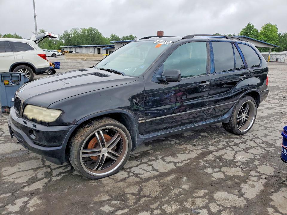 2001 BMW X5 VIN WBAFB33521LH10420 COPART salvage auction — MINOR DENT/SCRATCHES, Ny - Certificate Of Title, sold $450 on 2026-07-14 (photo 1)