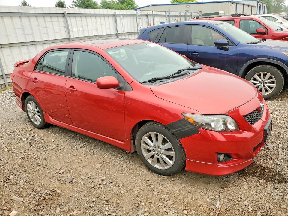 2010 Toyota Corolla VIN 2T1BU4EE6AC227385 COPART salvage auction — HAIL, MD - CERTIFICATE OF TITLE, sold $250 on 2026-07-27 (photo 4)