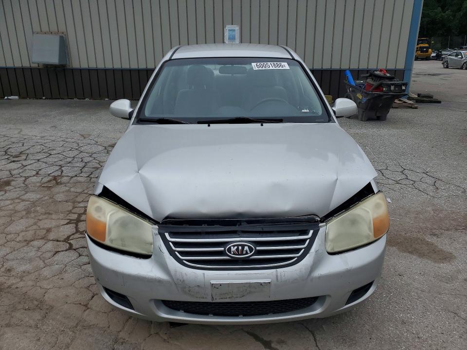 2008 Kia Spectra VIN KNAFE121485547033 COPART salvage auction — FRONT END, PA - CERTIFICATE OF SALVAGE, sold $150 on 2026-07-23 (photo 5)