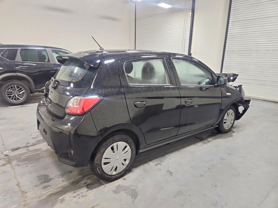 2024 Mitsubishi Mirage VIN ML32AUHJ1RH024559 COPART salvage auction — FRONT END, NJ - CERTIFICATE OF TITLE, sold $2,150 on 2026-07-08 (photo 3)