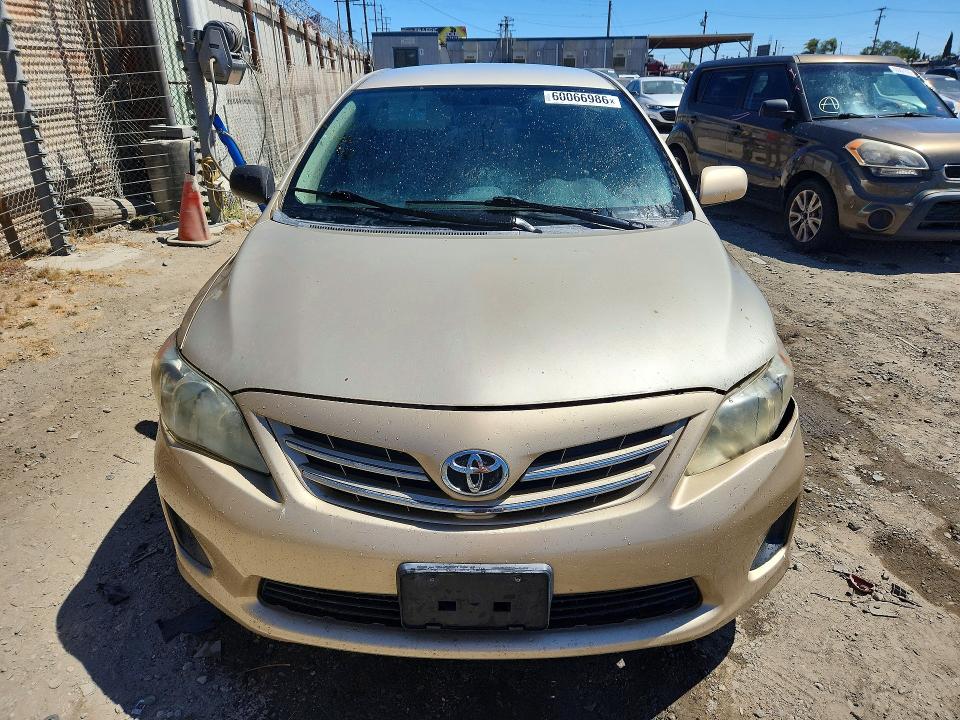2013 Toyota Corolla VIN 5YFBU4EE1DP142958 COPART salvage auction — FRONT END, Ca - Dis/Dlr/Exp Only Clean Title, sold $1,950 on 2026-07-16 (photo 5)