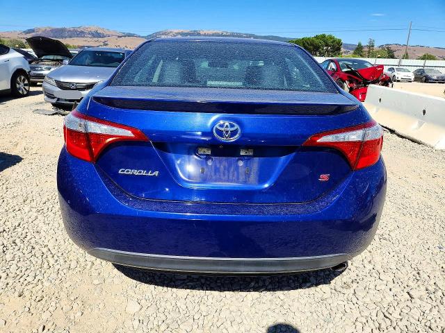 2015 Toyota Corolla VIN 5YFBURHE8FP190582 COPART salvage auction — FRONT END, Ca - Salvage Certificate, sold $100 on 2026-07-28 (photo 6)