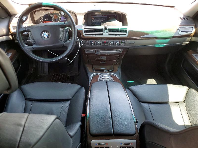 2007 BMW 7er VIN WBAHL83517DT10254 COPART salvage auction — NORMAL WEAR, Co - Dis/Dlr/Exp Only Clean Title, sold $375 on 2026-07-28 (photo 8)
