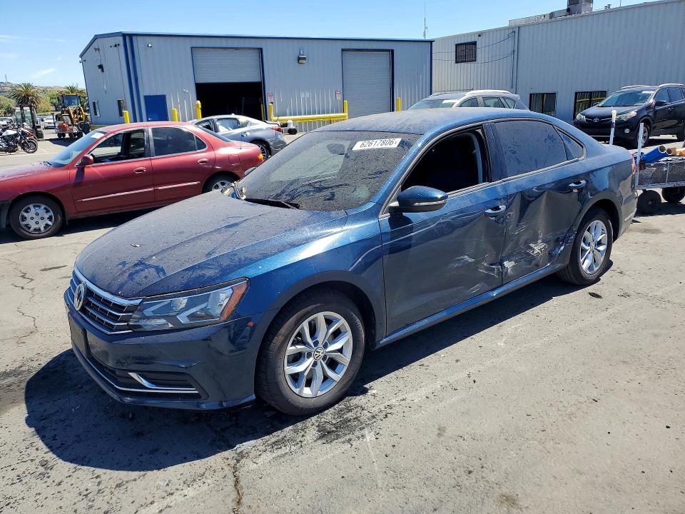 2018 Volkswagen Passat VIN 1VWAA7A33JC008836 COPART salvage auction — SIDE, Ca - Salvage Certificate, sold $2,350 on 2026-07-31 (photo 1)