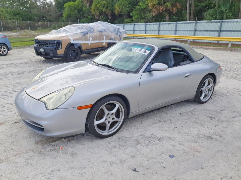 2004 Porsche 911 VIN WP0CA29974S651708 COPART salvage auction — WATER/FLOOD, Fl - Certificate Of Destruction, sold $2,050 on 2026-07-29 (photo 1)