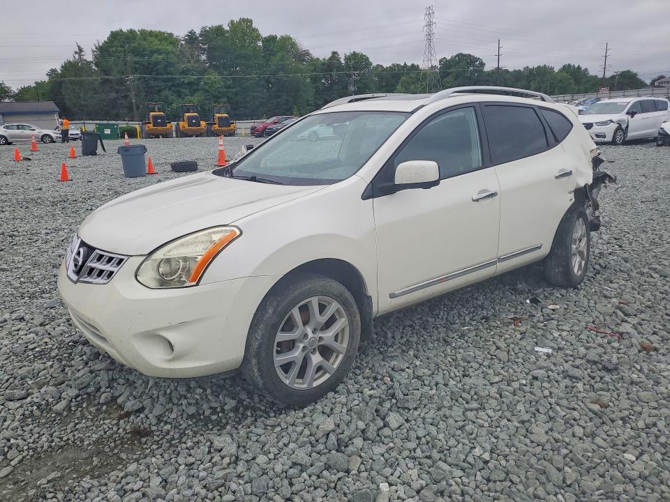 2013 Nissan Rogue sport VIN JN8AS5MV1DW621837 COPART salvage auction — REAR END, NC - DEALER ONLY SALVAGE TITLE, sold $200 on 2026-07-15 (photo 1)