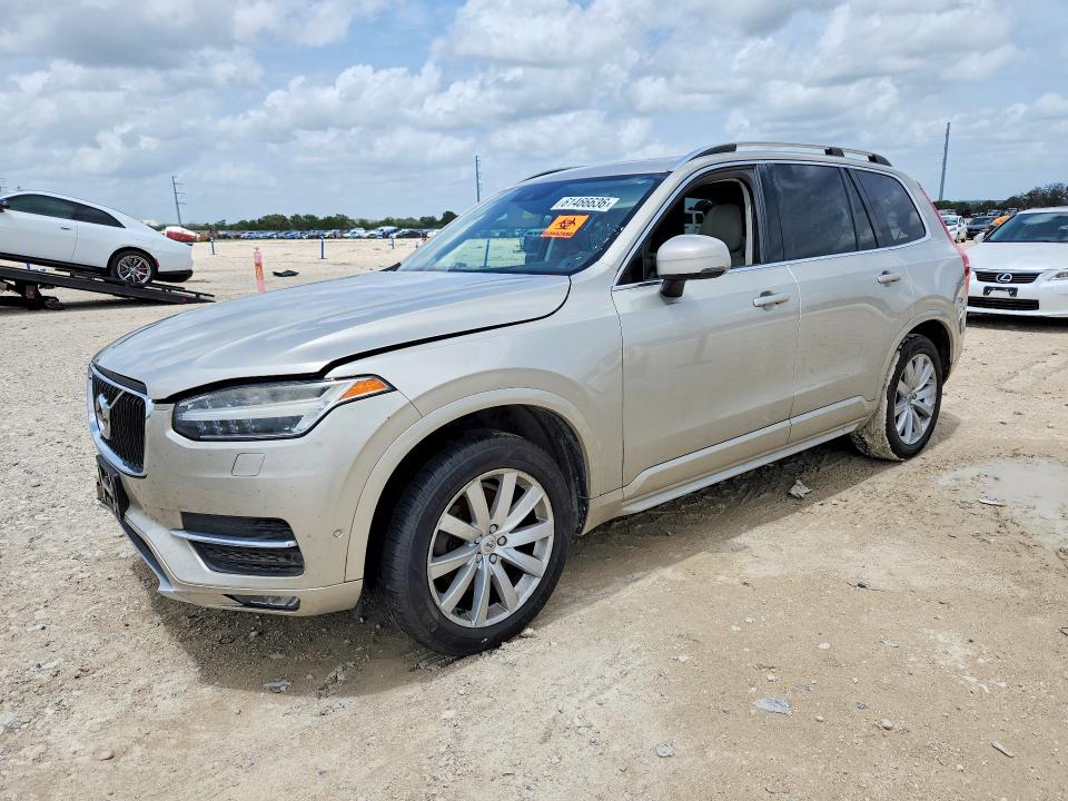 2016 Volvo Xc90 VIN YV4A22PK0G1038685 COPART salvage auction — FRONT END, TX - CERTIFICATE OF TITLE (P), sold $4,500 on 2026-07-30 (photo 1)