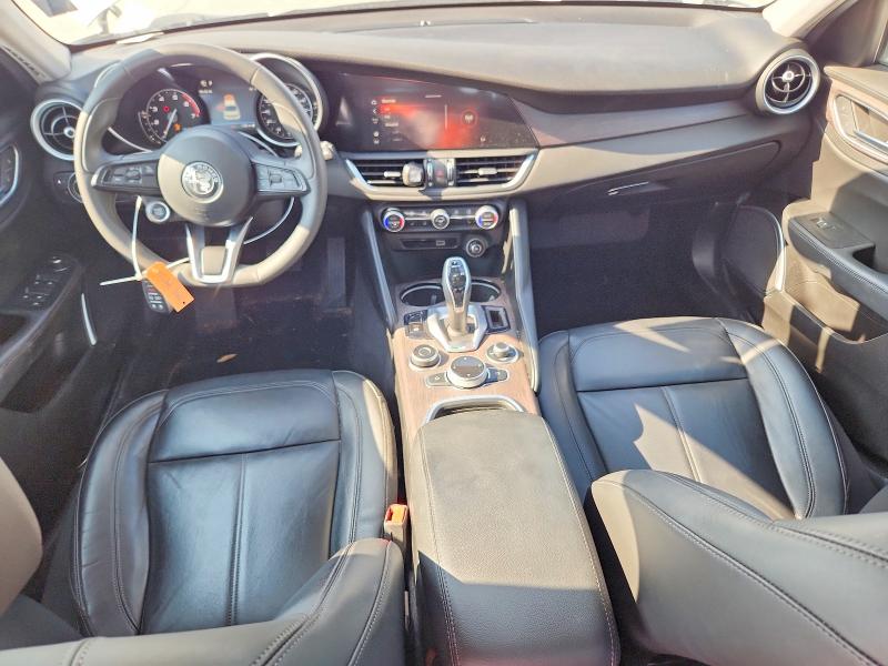 2021 Alfa romeo Giulia VIN ZARFAMBN1M7644438 COPART salvage auction — REAR END, Tx - Salvage Vehicle Title, sold $6,500 on 2026-08-24 (photo 8)