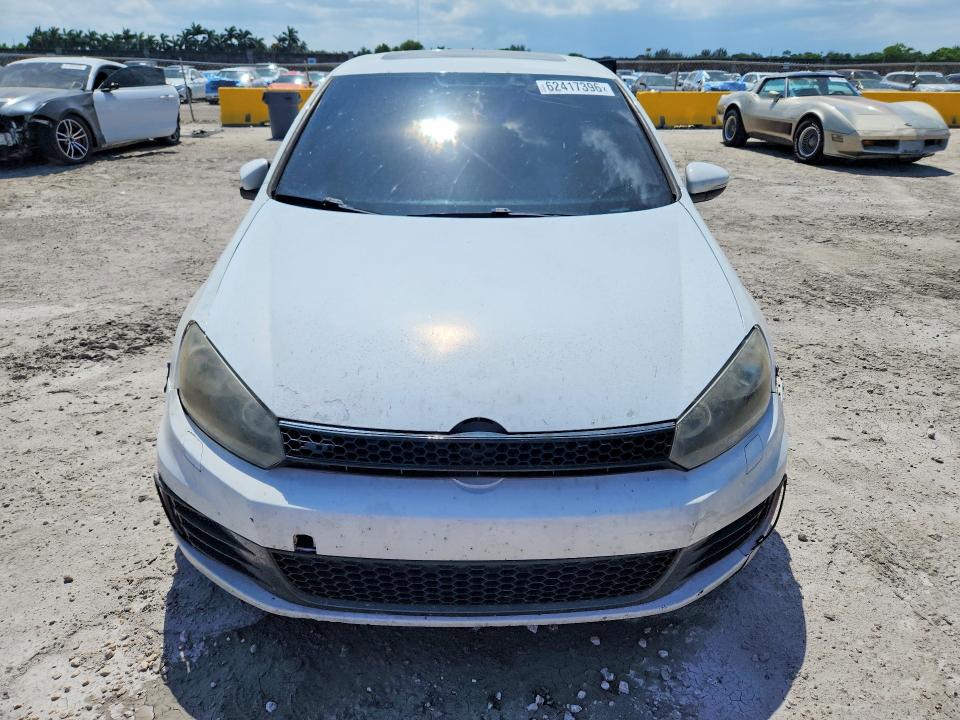 2012 Volkswagen Gti VIN WVWFD7AJ4CW333592 COPART salvage auction — FRONT END, Fl - Certificate Of Title, sold $725 on 2026-08-05 (photo 5)