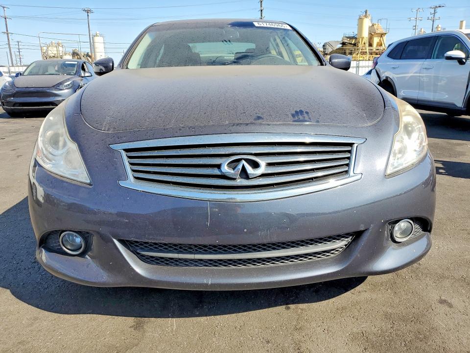 2012 Infiniti G VIN JN1CV6AR5CM975009 COPART salvage auction — REAR END, Ca - Salvage Certificate, sold $1,400 on 2026-07-27 (photo 5)