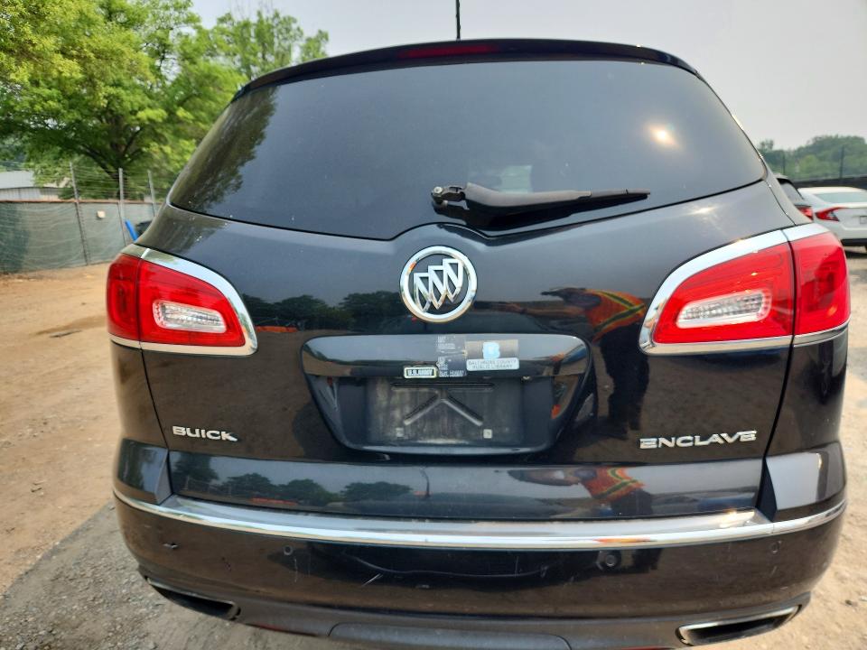 2015 Buick Enclave VIN 5GAKRBKD9FJ318066 COPART salvage auction — NORMAL WEAR, Mt - Certificate Of Title, sold $275 on 2026-08-23 (photo 6)
