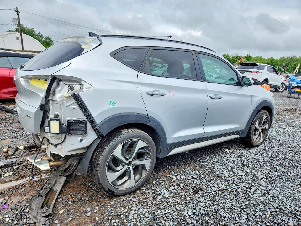2018 Hyundai VIN KM8J3CA26JU688508 COPART salvage auction — REAR END, Nj - Cert Of Title-Salvage, sold $1,200 on 2026-07-24 (photo 3)