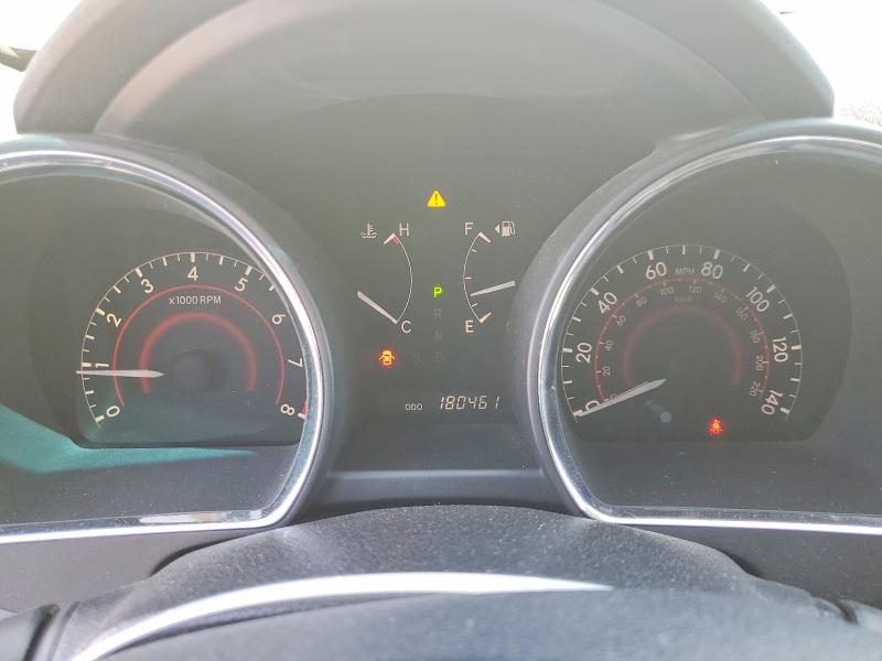 2011 Toyota Highlander VIN 5TDZK3EH5BS043864 COPART salvage auction — REAR END, Ca - Salvage Certificate, sold $2,700 on 2026-07-13 (photo 9)
