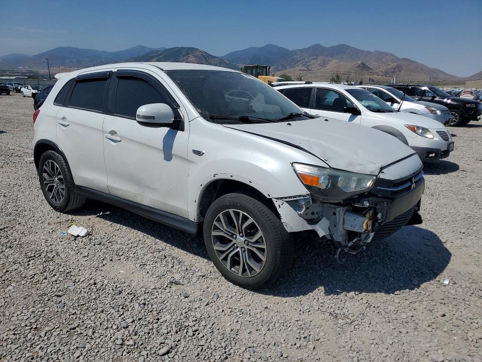 2018 Mitsubishi Outlander VIN JA4AP3AUXJZ001960 COPART salvage auction — FRONT END, Ut - Certificate Of Title, sold $1,100 on 2026-07-17 (photo 4)