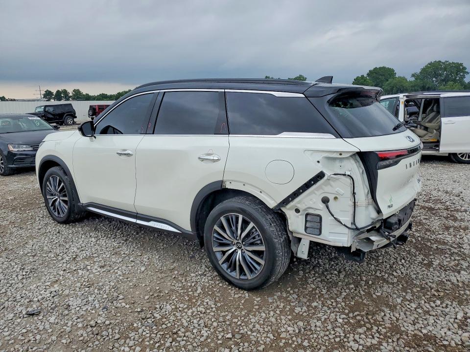 2023 Infiniti Qx60 VIN 5N1DL1HU2PC362048 COPART salvage auction — REAR END, Oh - Cert Of Title-Salvage, sold $16,300 on 2026-07-17 (photo 2)
