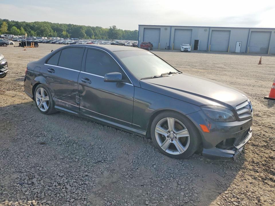 2011 Mercedes-benz C class VIN WDDGF8BB1BR141030 COPART salvage auction — ALL OVER, AR - CERTIFICATE OF TITLE (P), sold $1,500 on 2026-08-12 (photo 4)