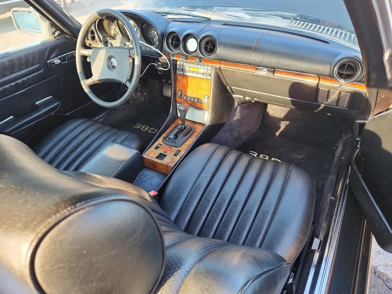 1985 Mercedes-benz 380 VIN WDBBA45C1FA025457 COPART salvage auction — NORMAL WEAR, MI - CERTIFICATE OF TITLE (P), sold $850 on 2026-07-28 (photo 8)