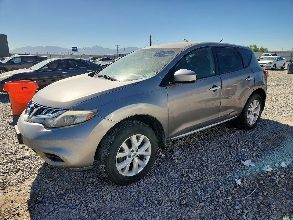 2011 Nissan Murano VIN JN8AZ1MW1BW161251 COPART salvage auction — MINOR DENT/SCRATCHES, NC - CERTIFICATE OF TITLE, sold $150 on 2026-07-28 (photo 1)