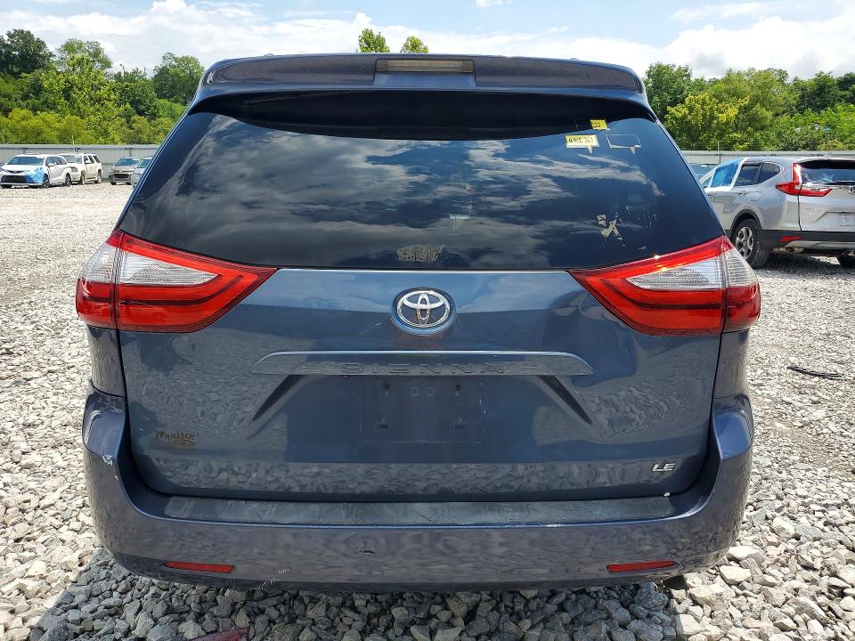 2015 Toyota Sienna VIN 5TDKK3DC9FS561764 COPART salvage auction — MINOR DENT/SCRATCHES, IN - CERTIFICATE OF TITLE, sold $1,350 on 2026-07-24 (photo 6)