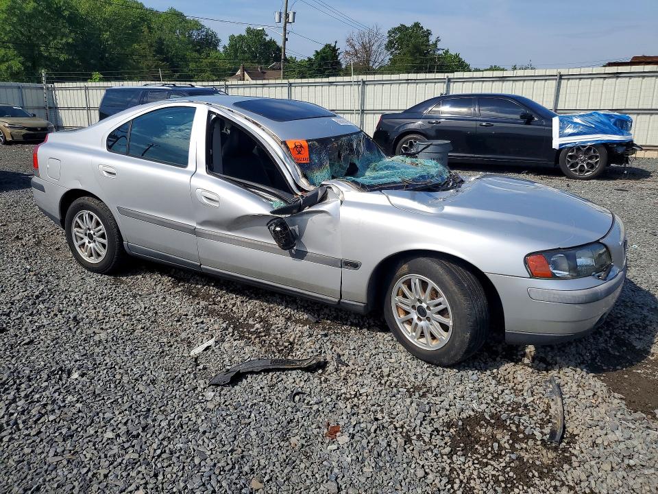 2004 Volvo S60 VIN YV1RS61T342410373 COPART salvage auction — ROOF, Nj - Cert Of Title-Salvage, sold $350 on 2026-08-11 (photo 4)